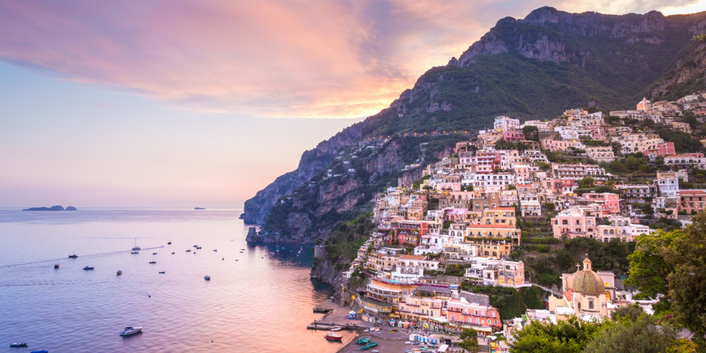 Sunset cruise Amalfi coastAmalfi Coast boat cruise at sunsetPositano